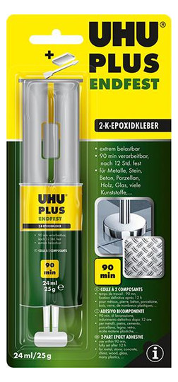 UHU-2K-Epoxidharzkleber plus endfest 300 Spritze Nr.45585...