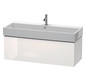 Duravit Waschtisch-Unterschrank L-Cube 118,4x 45,9 cm, eiche natur, 1 Auszug, wandhängend