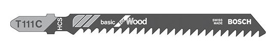 BOSCH-Stichsägeblätter Basic for Wood - T111C...