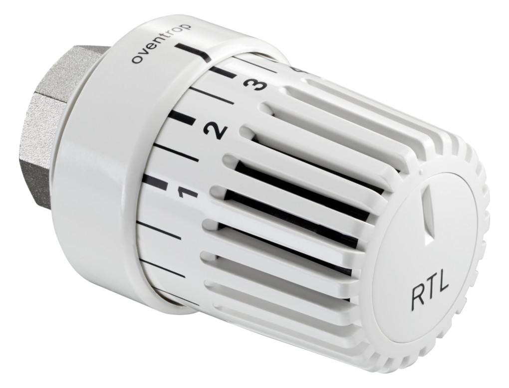 Oventrop Thermostat Uni RTLH weiß, 10-40 °C