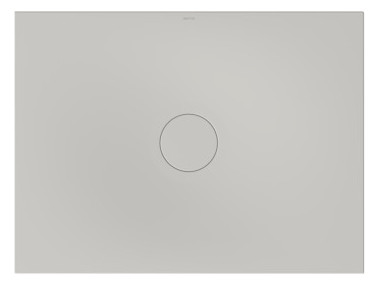 Bette Duschfliese Antirutsch Pro BetteAir 1200 x 900 mm, silver, Rechteck, glasierter Titan-Stahl, mit Minimum-Täger