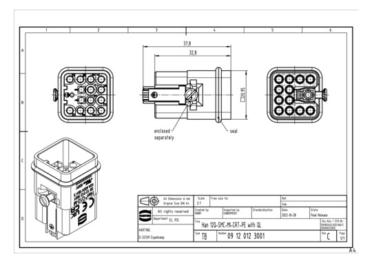 HART Han Q12-M-QL            09120123001 