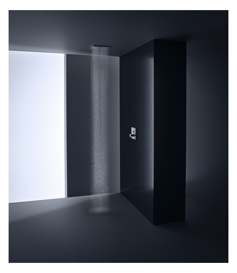 hansgrohe Kopfbrause Axor Decke, UP-Installation, 250x250mm, 2jet, chrom