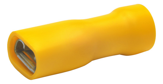 Flachsteckhülse Ms ge 4-6qmm volliso fl_6,3x0,8mm fl 6,3x0,8mm