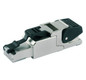 Modular-Stecker Cat6A MFP8 T568 A RJ45 27-22AWG Schirm Litze massiv Feldkonf