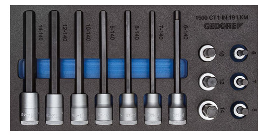 GEDORE-Werkzeugmodul CT1/3 1500CT1-IN19LKM - 15...