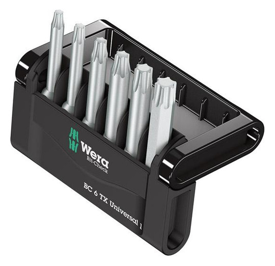 Wera-Bit-Sortiment Mini-Check 50 mm - 6-teilig, Torx