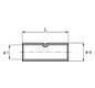 Stoßverbinder DIN 16qmm f.Massiv lang Cu f.Mehrdr Geeignet für massive Leiter