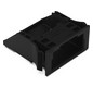 Rahmen Snap-In sw 3p Stecker/Buchse