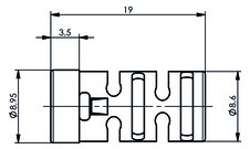 Knickschutz Koax-Typen Rundkabel vi Ø4,7mm Kst