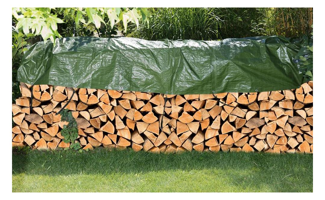 Bild Gewebe-Abdeckplane 1,5 x 6 m 140g/m² grü n - Neutral-4