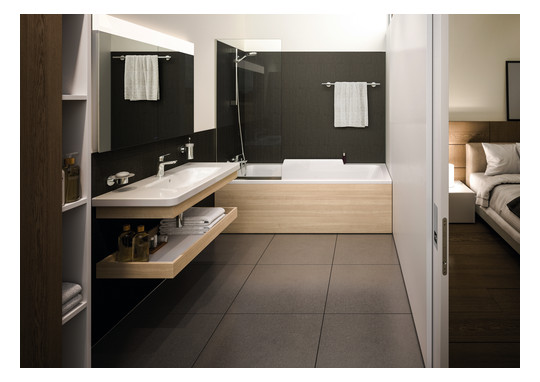 hansgrohe Waschtisch-Einhebelmischer 100 Logis ohne Ablaufgarnitur, chrom