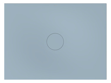 Bette Duschfliese PLUS BetteAir 1200 x 900 mm, blue satin, Rechteck, glasierter Titan-Stahl