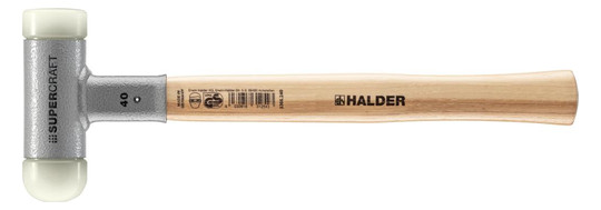 HALDER-Supercraft-Schonhammer 40 mm, mit 1 runden...