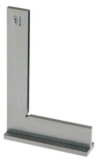 HP-Werkstattwinkel mit Anschlag DIN875/I - 100x70mm