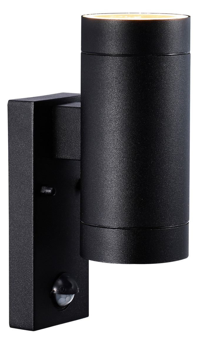 Sensorleuchte Tin Maxi 70W HV sw IP54 GU10 BWM