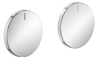 Dornbracht Griffeinsatz Set CYO warm und kalt, Dark Platinum gebürstet