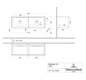 V&B Waschtisch-Unterschrank Subway 3.0 127,2x42,9x47,8cm, mit LED/Griff Aluminium glänzend, volcano black