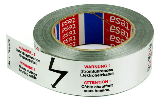 Klebeband Alu 38mm 50m si 100°C 0,043mm