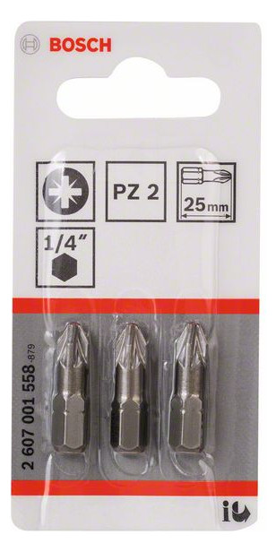 Bit Pm 2 2mm L=25mm 6,4mm(1/4) 1/4Zoll