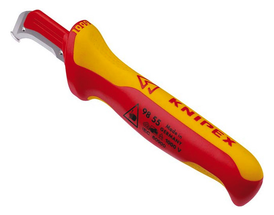 Kabelmesser 38mm Sichel Kst 1000V Schutzisoliert 1000V