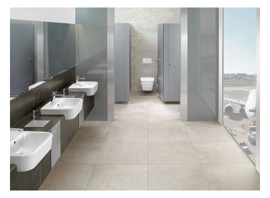 V&B WC-Sitz Architectura Scharniere Edelstahl, mit Quick-Release und Softclosing, weiß