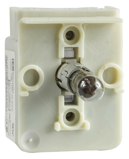 Lampenfassungsblock AGL AC Frontbef BA9s 120V ws