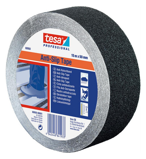 tesa-Anti Rutsch-Klebeband schwarz - 15mx50mm