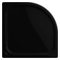Kaldewei Duschwanne ZIRKON 605-1 100x80x3,5cm, Perl-Effekt, schwarz