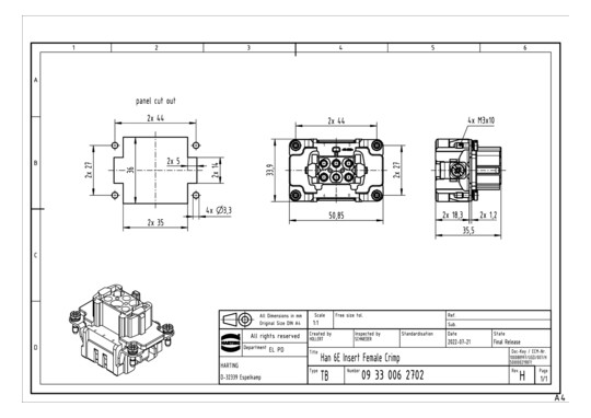 HART Crimpanschluss          09330062702 