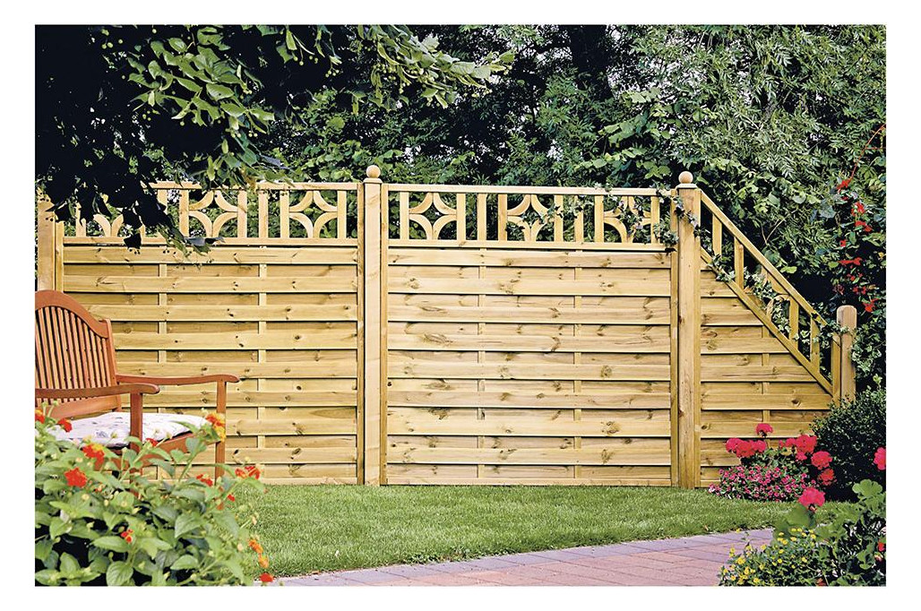 Bild OLYMP-Serie ECKE 90 x 180/90 cm, kdi-grün Rahmen 45/45 mm, Lamellen geriff. gesc - n.a.-1