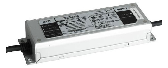 LED-Trafo 1-100W 24-26,4V IP65 Metallgeh stat 199x63x36mm