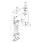 hansgrohe Fertigset Axor Citterio C softsquare polished black chrome, Schlauchbox, Brauseschlauch, Rosette
