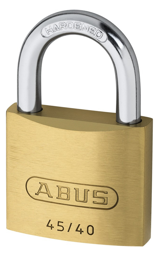 Bild Zylinderschloss Messing 4-40 mit 5 Schlüsseln ABUS-4