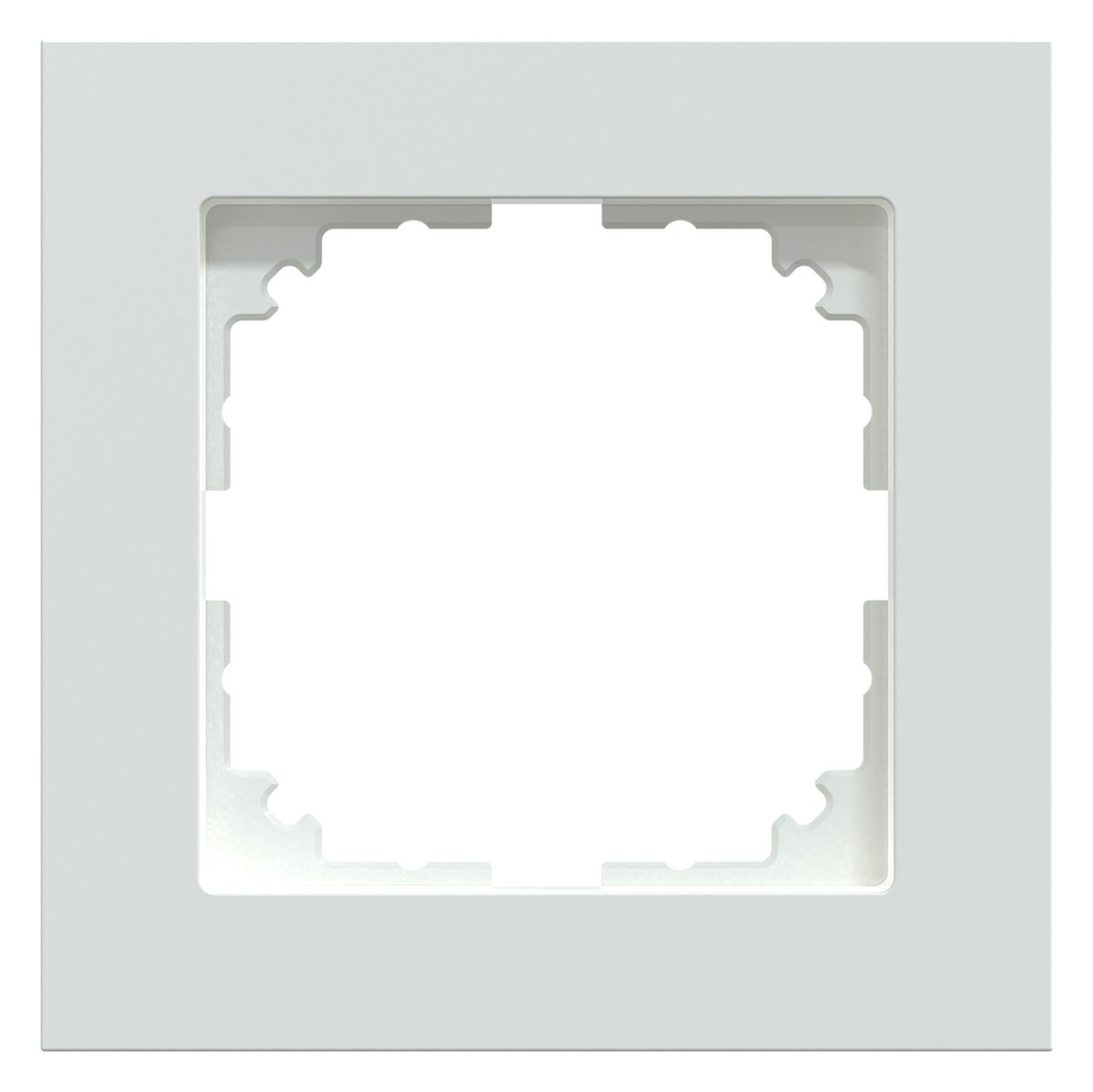 Rahmen 1f akws glz M-Pure Kst f.GEB-K aktivweiß Unterputzmontage Thermopl Rahmen 1f akws glz M-Pure Kst f.GEB-K aktivweiß Unterputzmontage Thermopl