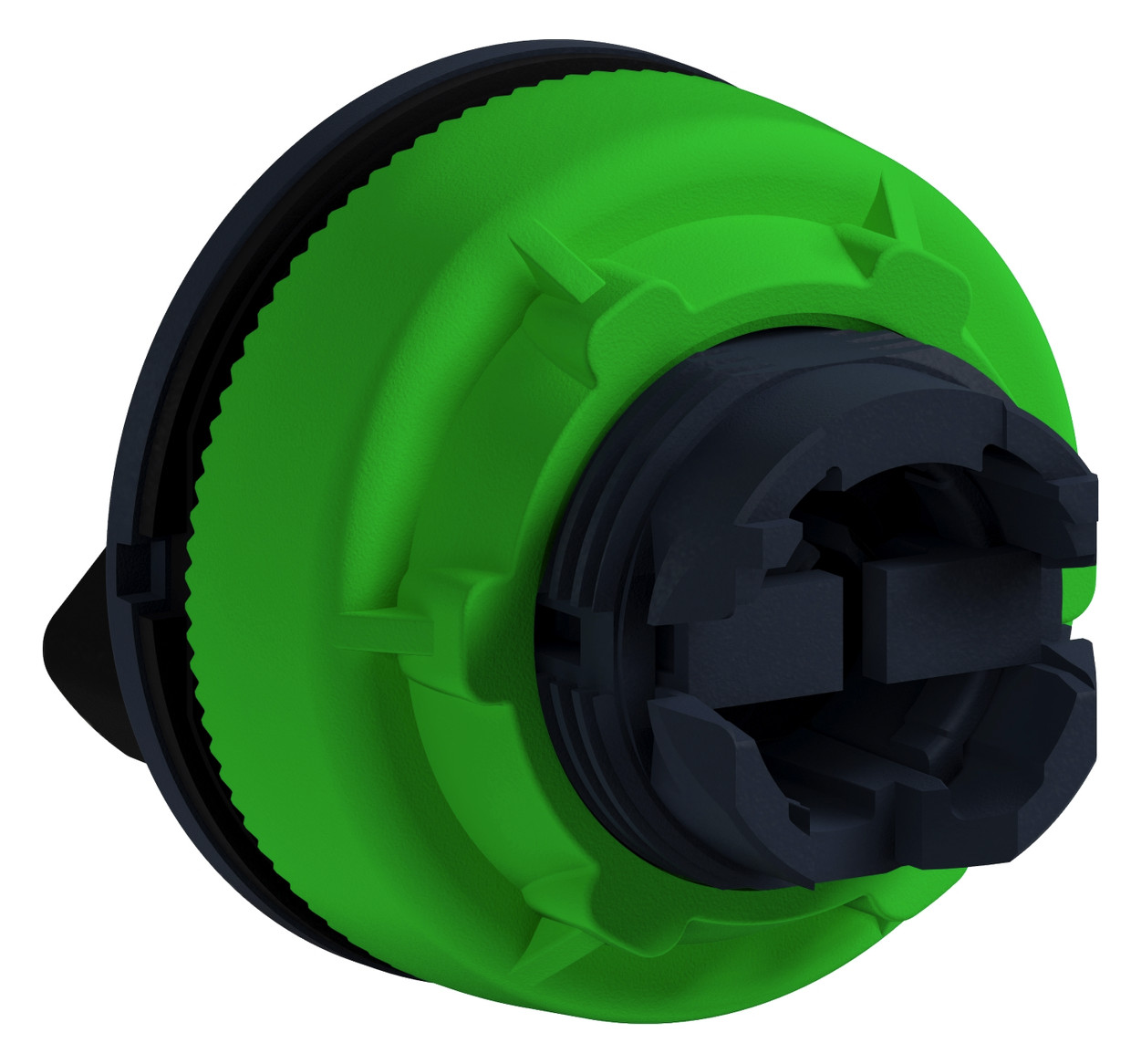 Wahlschalter 2stuf Drehkn rnd Ø30mm 37x37mm Schaltfunktion verrastend