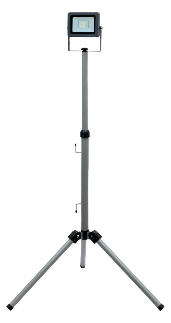 Bild LED-Arbeitsleuchte Flare 10W Stativ silb er-anthrazit REV-0