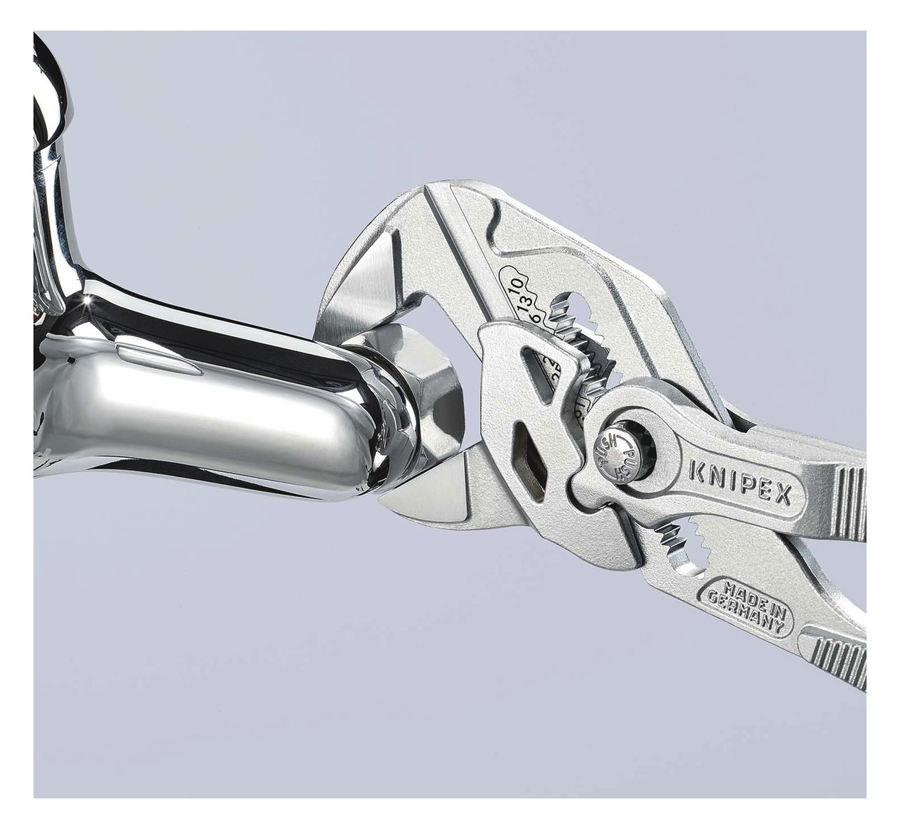 Zangenschlüssel SW40 B8mm L180mm isol