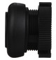 Drucktaster Front 1f sw Ø22,5mm rnd IP65 Tastend