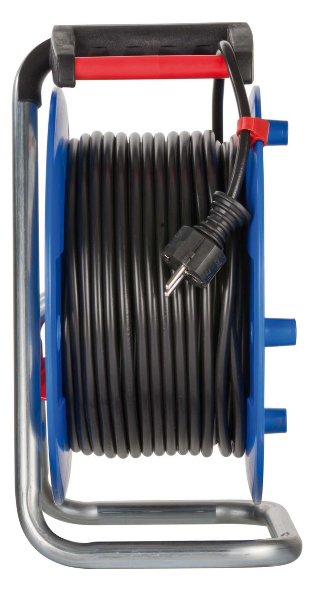 Kabeltrommel Kst 50m H05VV-F 3x1,5mm IP20 4xSteckdosen m.Tragerahmen Kabeltrommel Kst 50m H05VV-F 3x1,5mm IP20 4xSteckdosen m.Tragerahmen