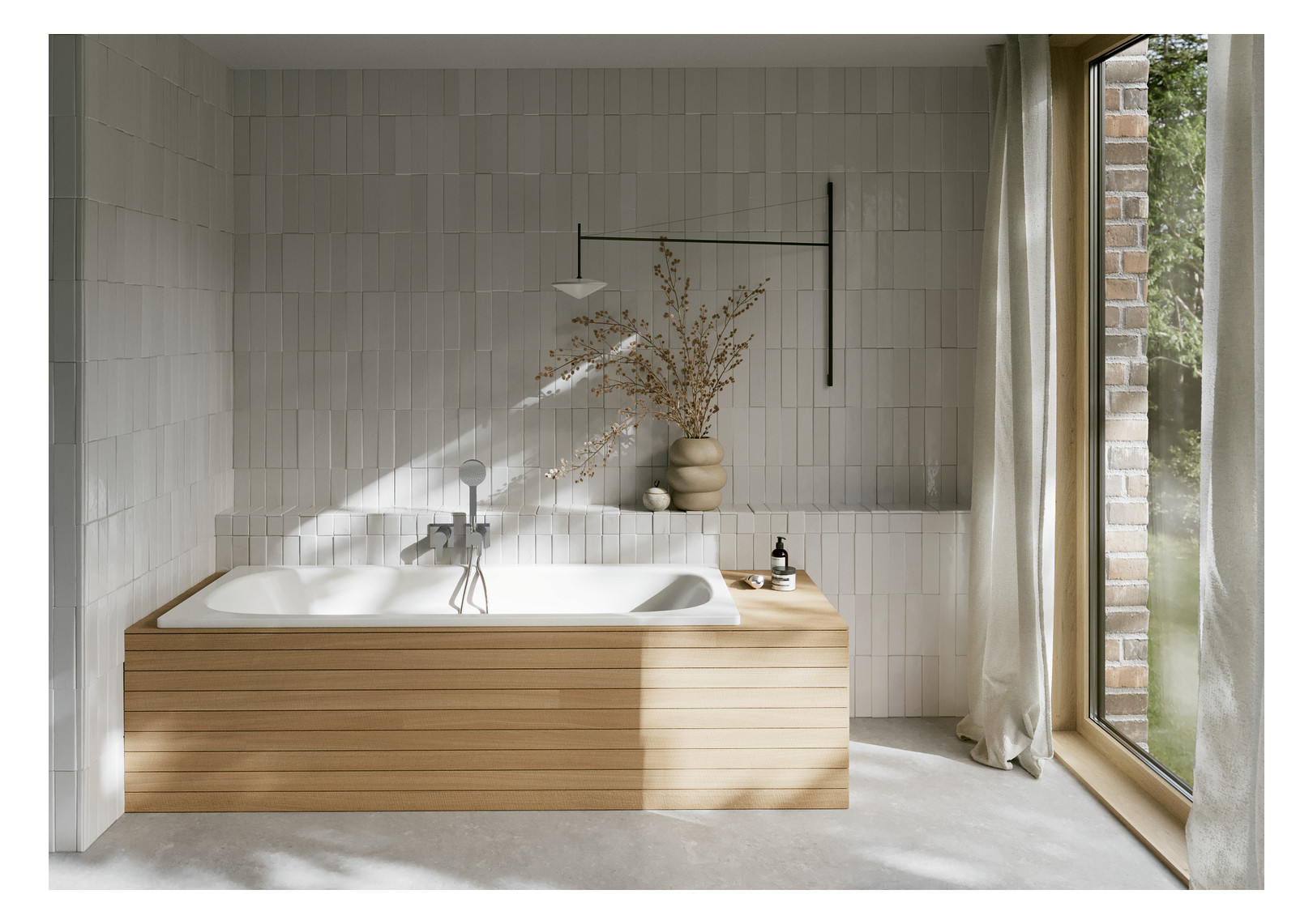 Bette Badewanne DUO-3820 1 Griff, snow, 180x80x42cm