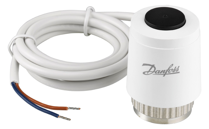 Danfoss Stellantrieb TWA-K/NC stromlos geschlossen, 230 V, 50 Hz, 1 m, thermisch