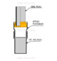 HAAS Rollfix-Verbinder DN 70, EPDM, schwarz, für HT/KG Rohre