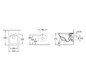 V&B Combi-Pack-Wand-Tiefspüler DirectFlush Architectura 37x53cm, wandhängend, waagerecht, weiß