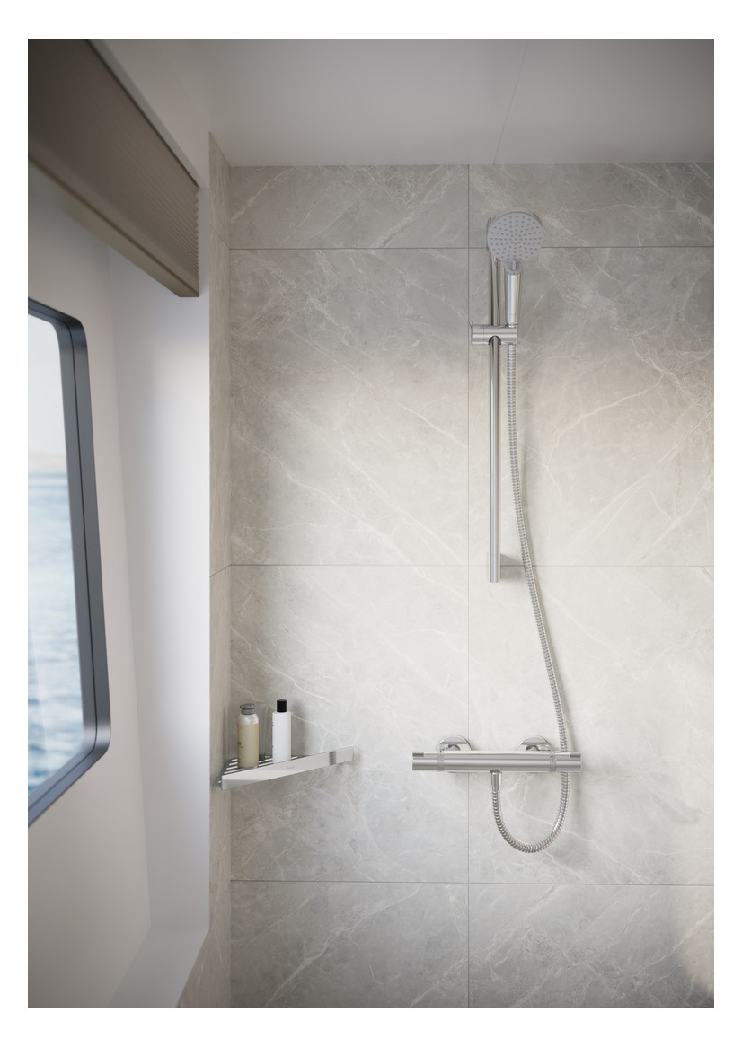 hansgrohe Brausethermostat Ecostat Comfort 304x103mm, AP, 1 Verbraucher, chrom