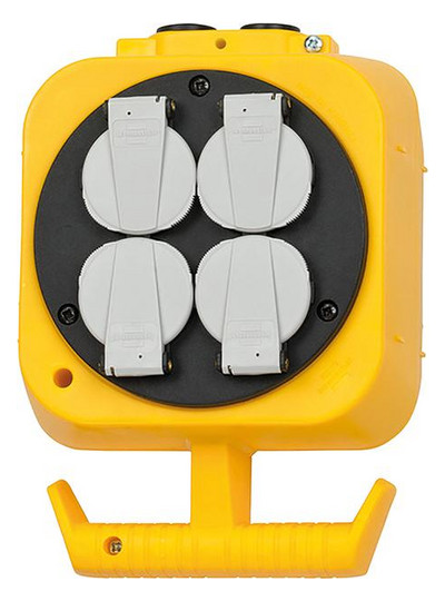 BRENNENSTUHL-Energie-Block Druckluft + 4 Steckdosen