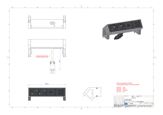 Bachmann DESK2 2xCEE7/3 1xUSB    902.901 