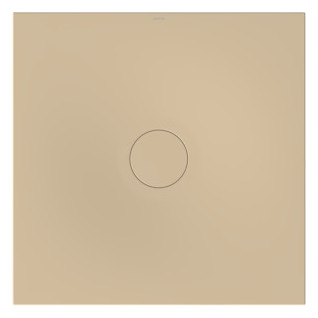 Bette Duschfliese PLUS BetteAir 1000 x 1000 mm, bahama beige, Rechteck, glasierter Titan-Stahl, mit Minimum-Täger