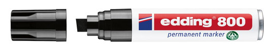 edding-Permanentmarker 800, schwarz - 4-12 mm