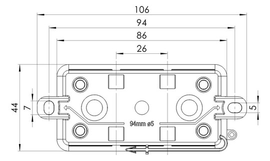 WISKA Abzweigkasten KA 006 LG  KA 006 LG 